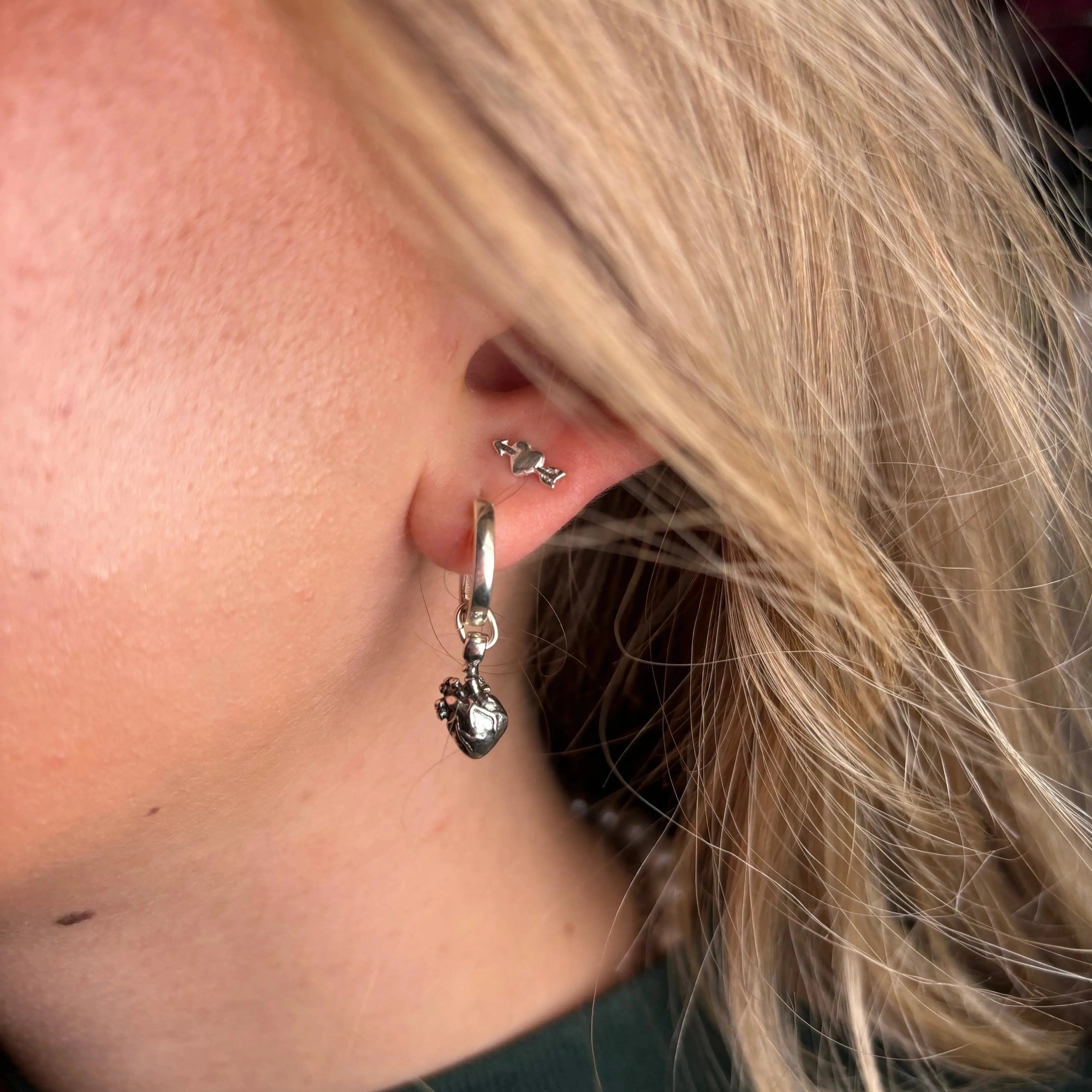 Örhängen - Det sanna hjärtat - L8Hasselblad