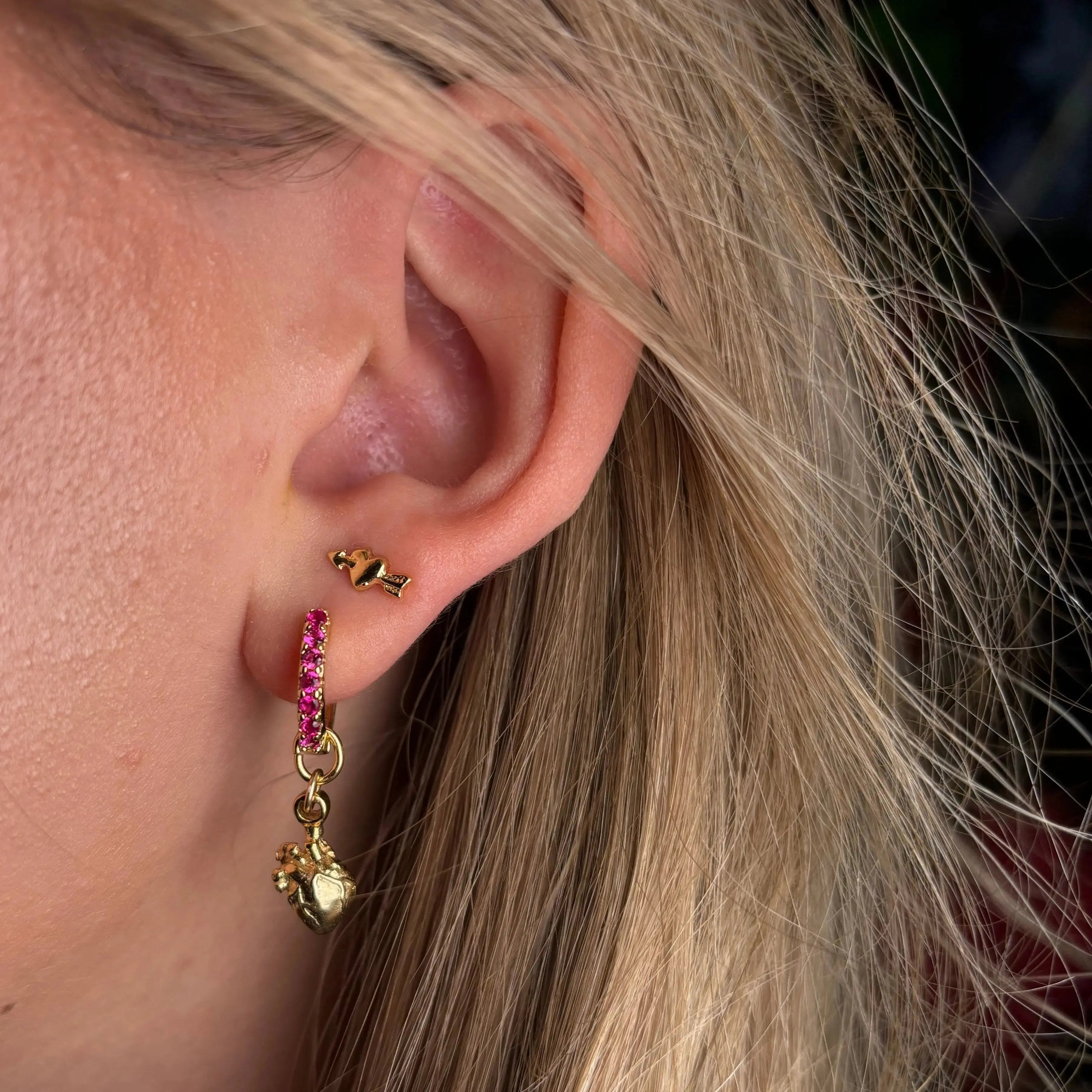 Örhängen - Det sanna hjärtat - L8Hasselblad