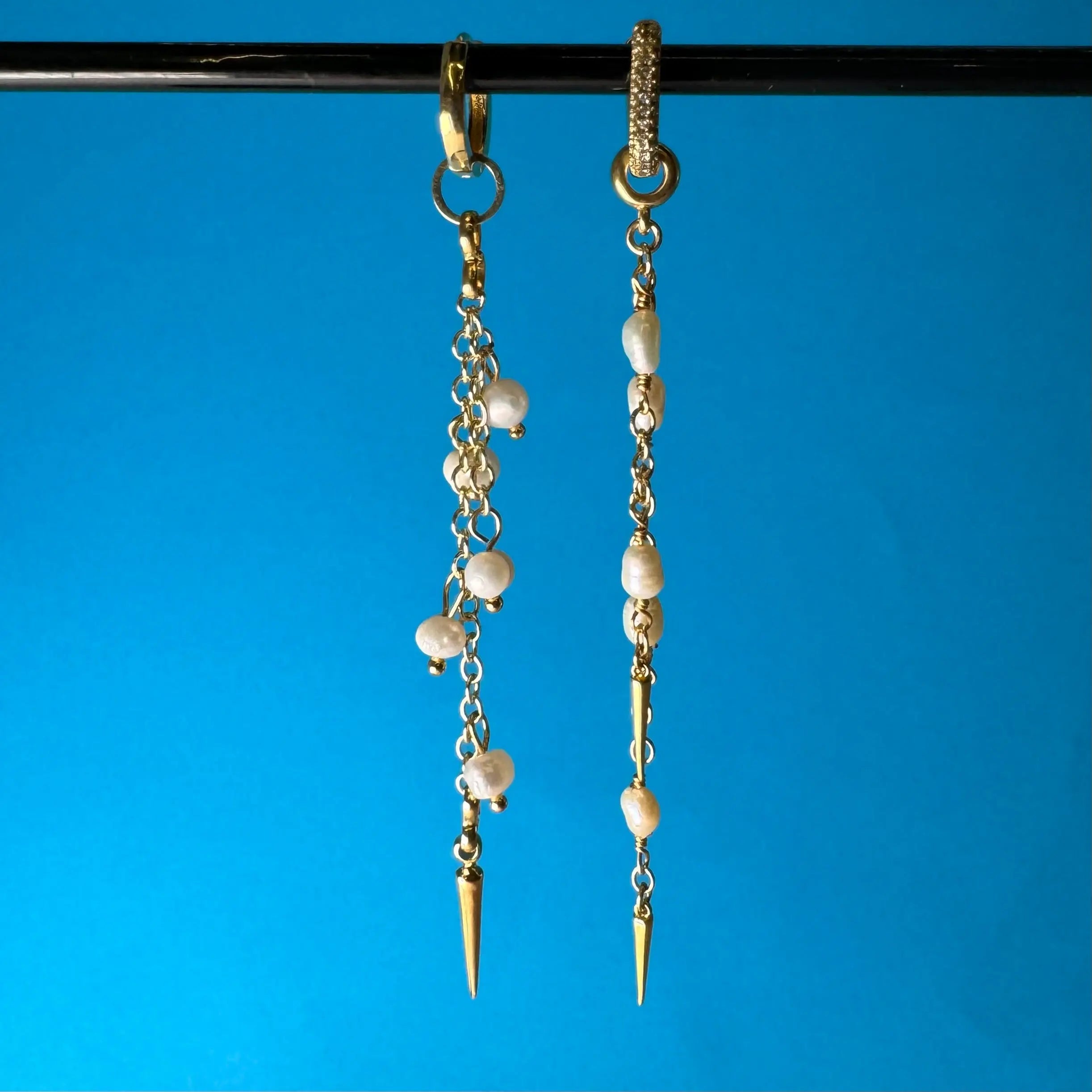 Örhängen - Droppande Pärlor - L8Hasselblad