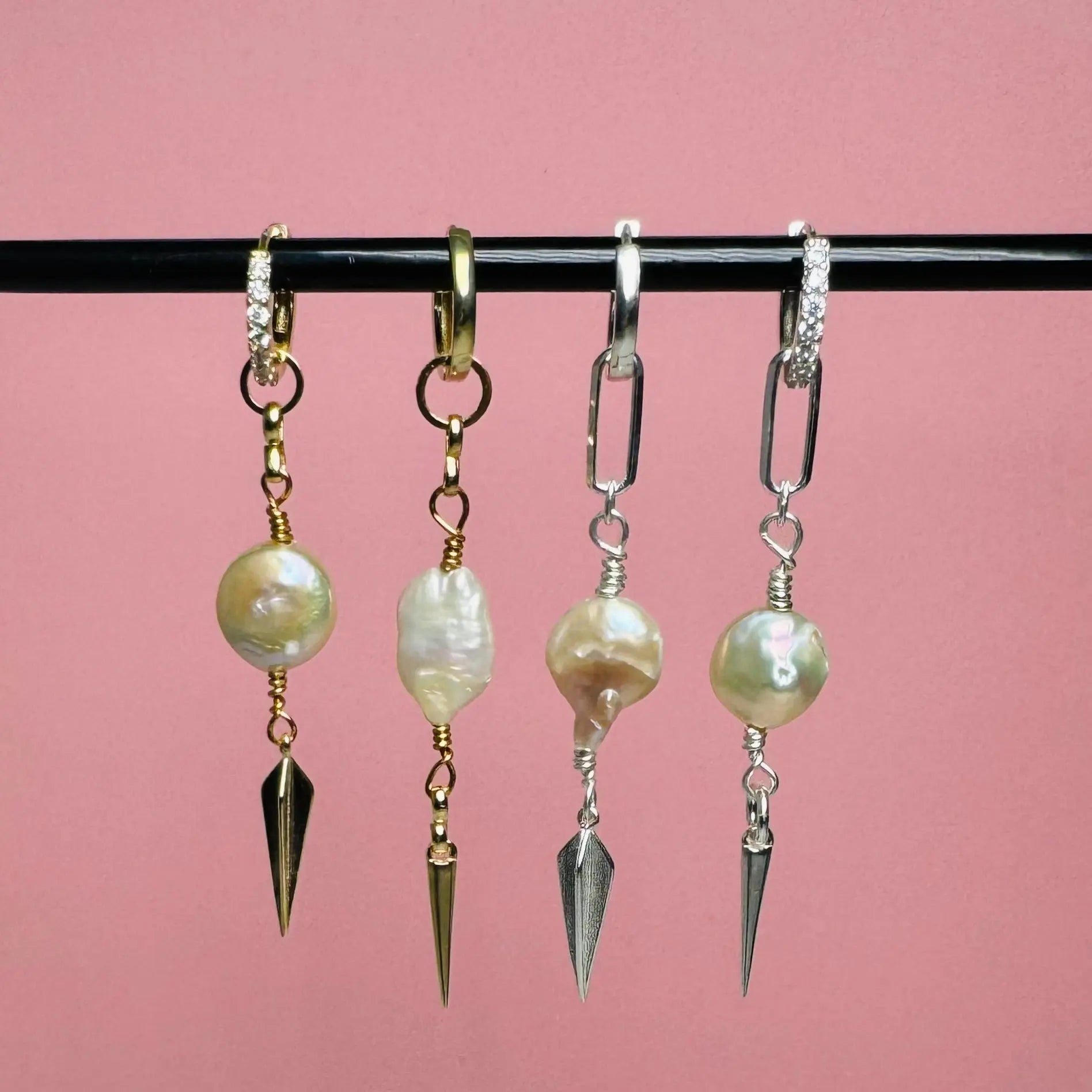 Örhängen - Oyster pearls - L8Hasselblad