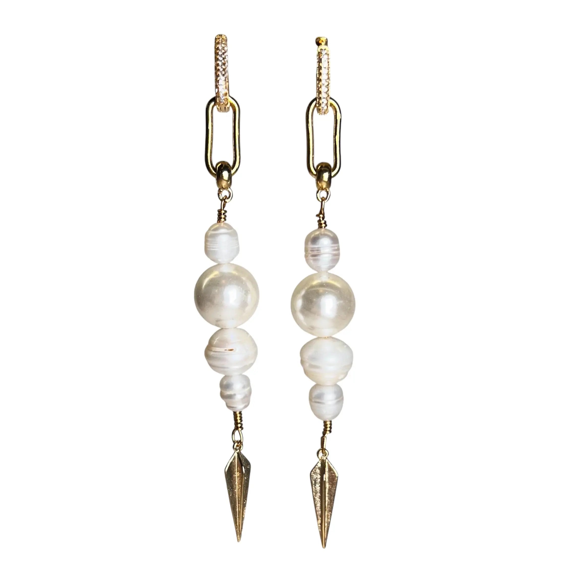 Örhängen - Pearldrop - L8Hasselblad