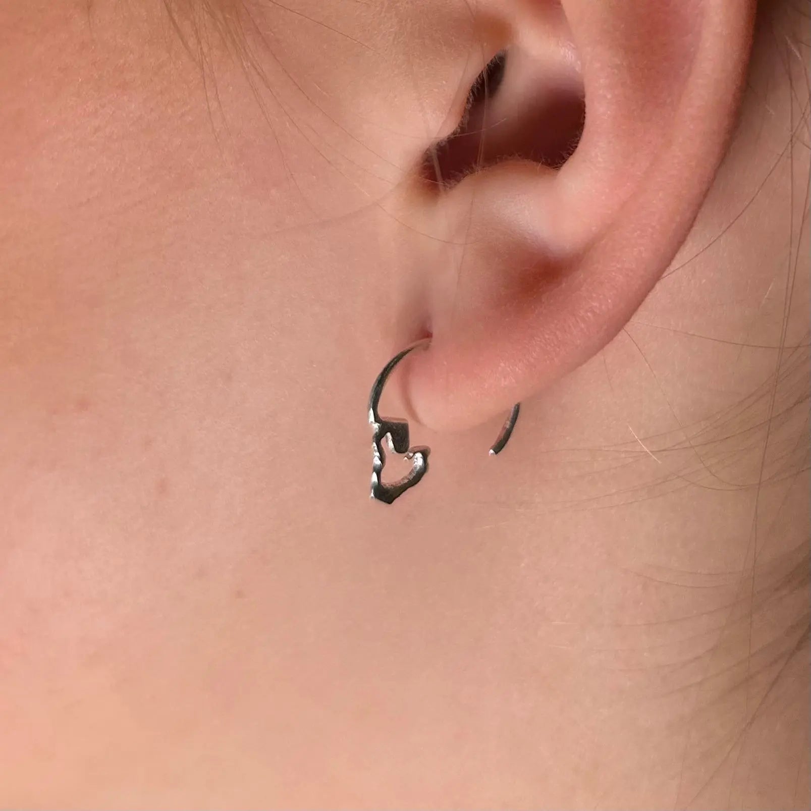 Örhängen - Skull - L8Hasselblad