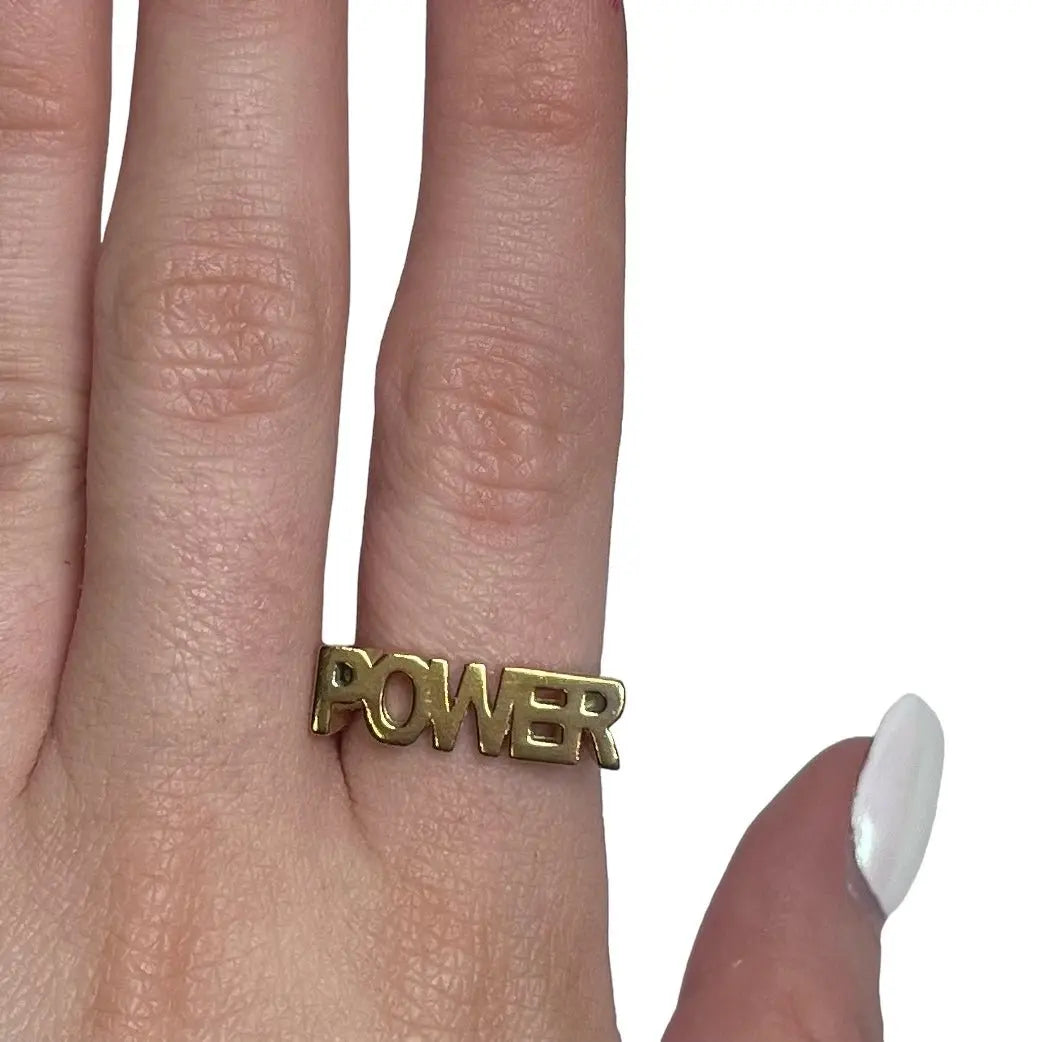 POWER - Ring Guld - L8Hasselblad