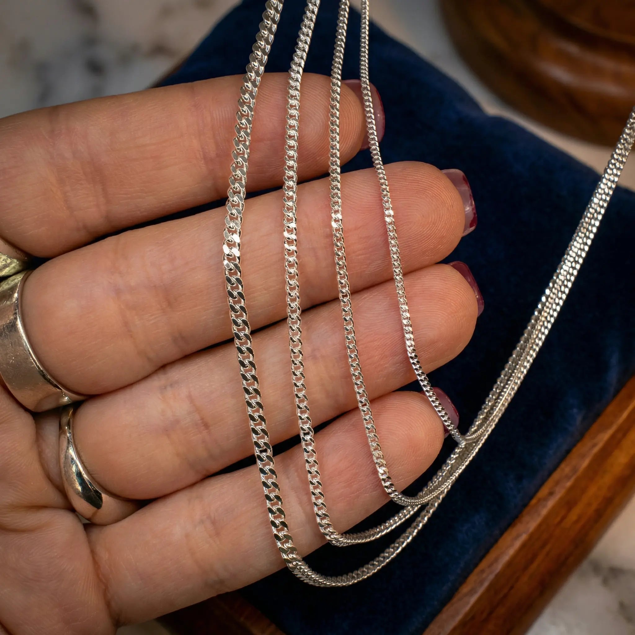 Pansarkedja silver L8Hasselblad