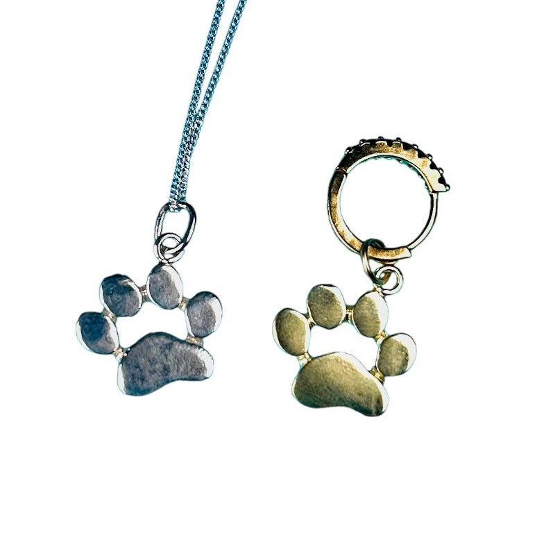 Paw (charm for necklace)