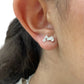 Stud earrings - Retro