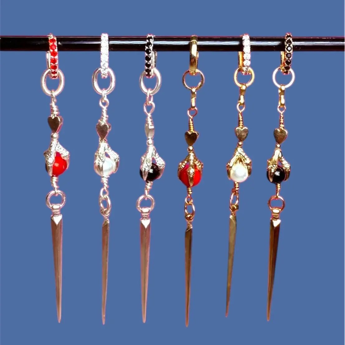 Örhängen - Hjärtklo L8Hasselblad