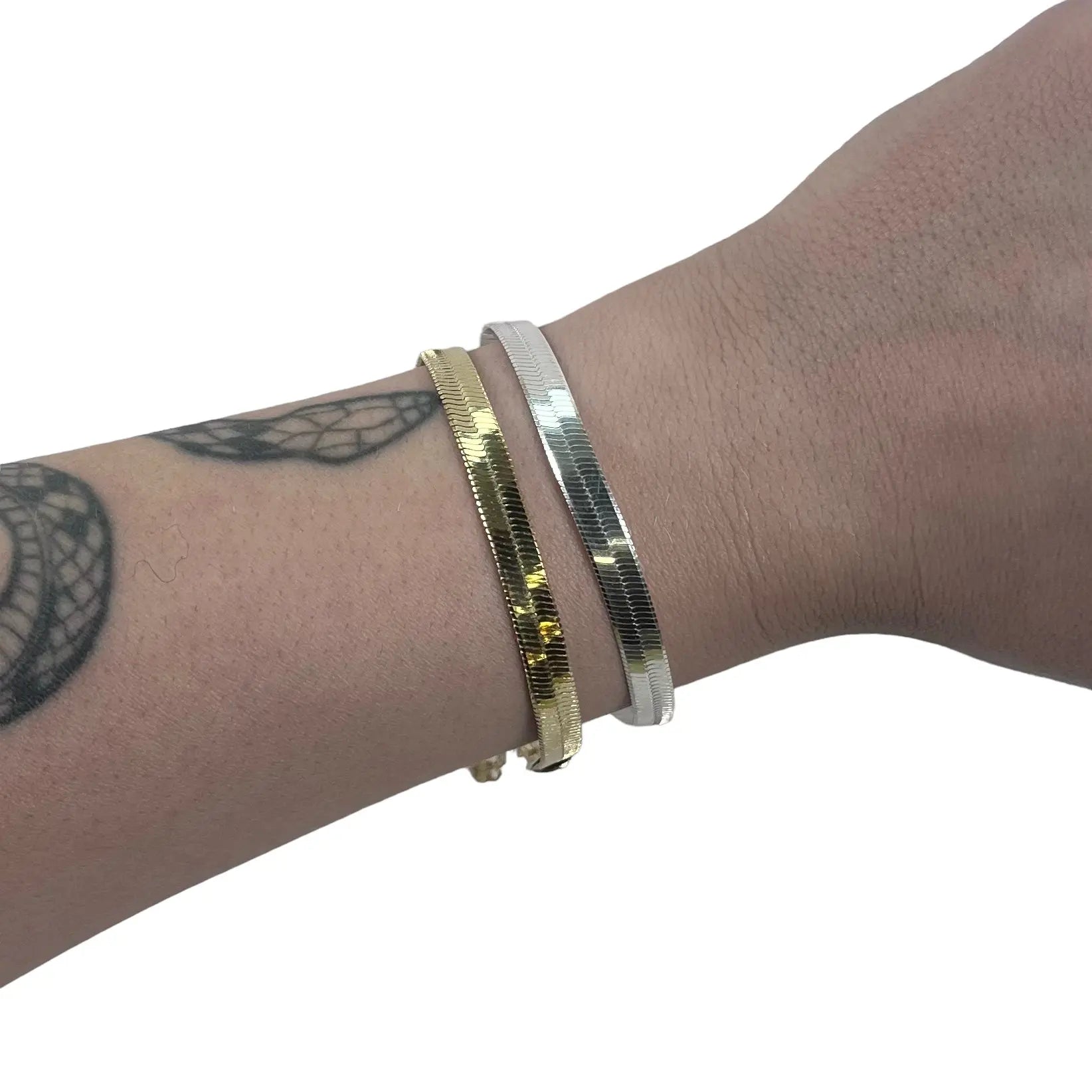 Platt länk armband - L8Hasselblad