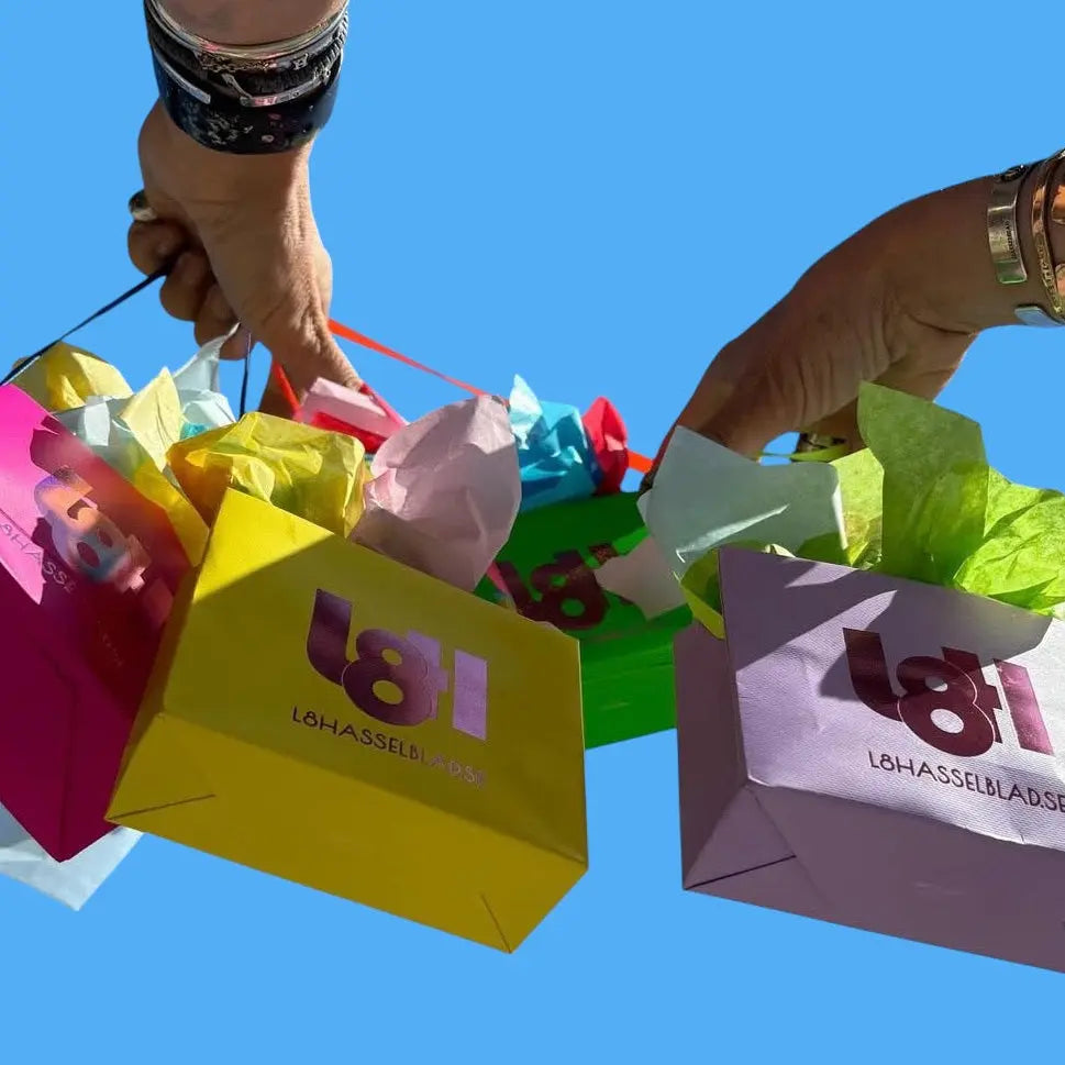 Presentpåse - Anpassad L8Hasselblad