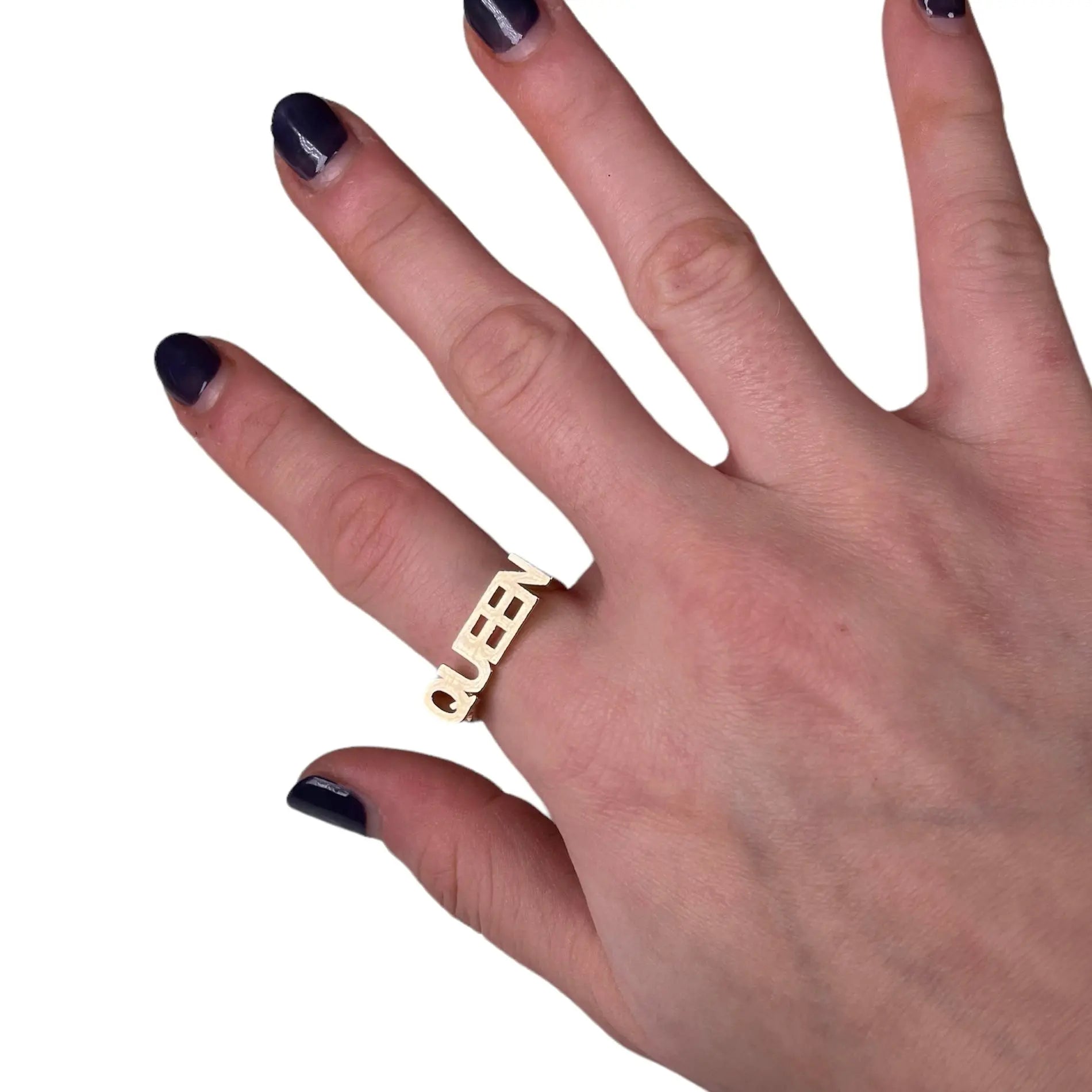 QUEEN - Ring Gulddoublé - L8Hasselblad