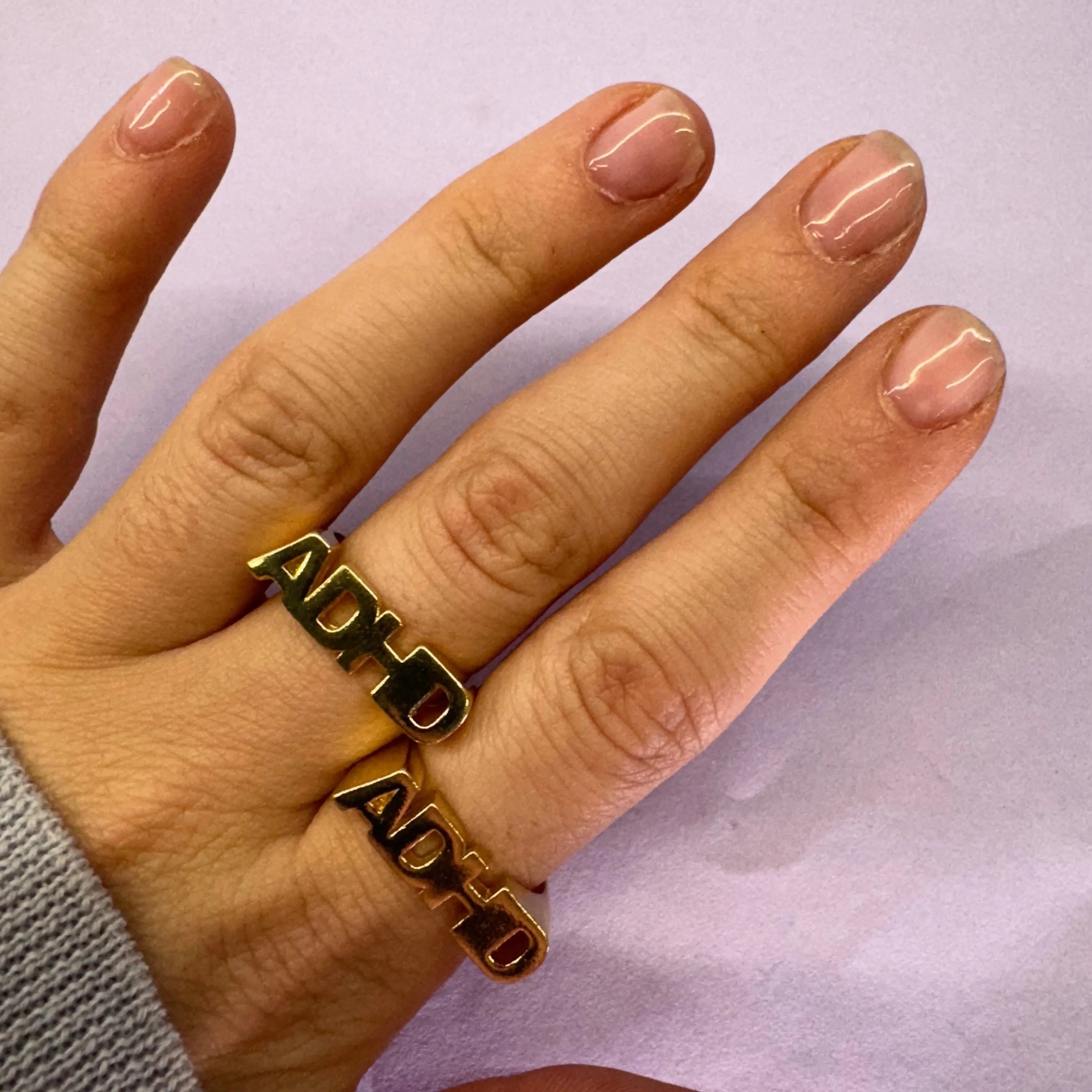 Ring - ADHD guld - L8Hasselblad