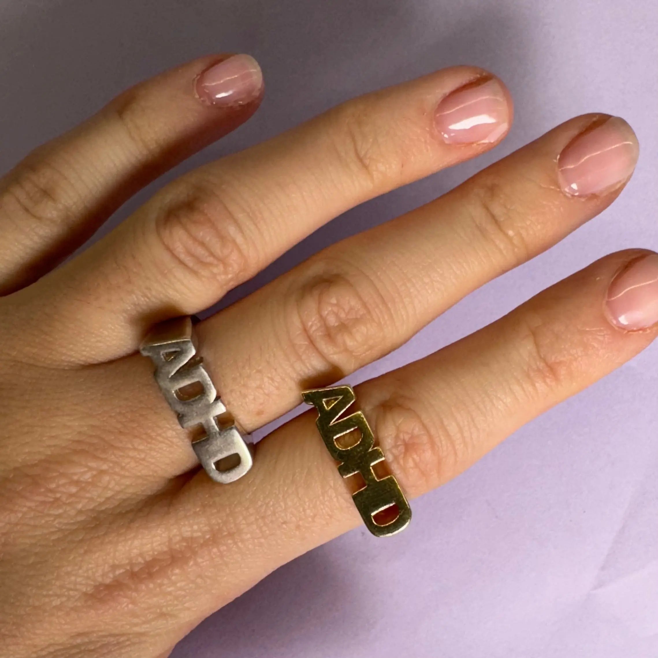 Ring - ADHD guld - L8Hasselblad