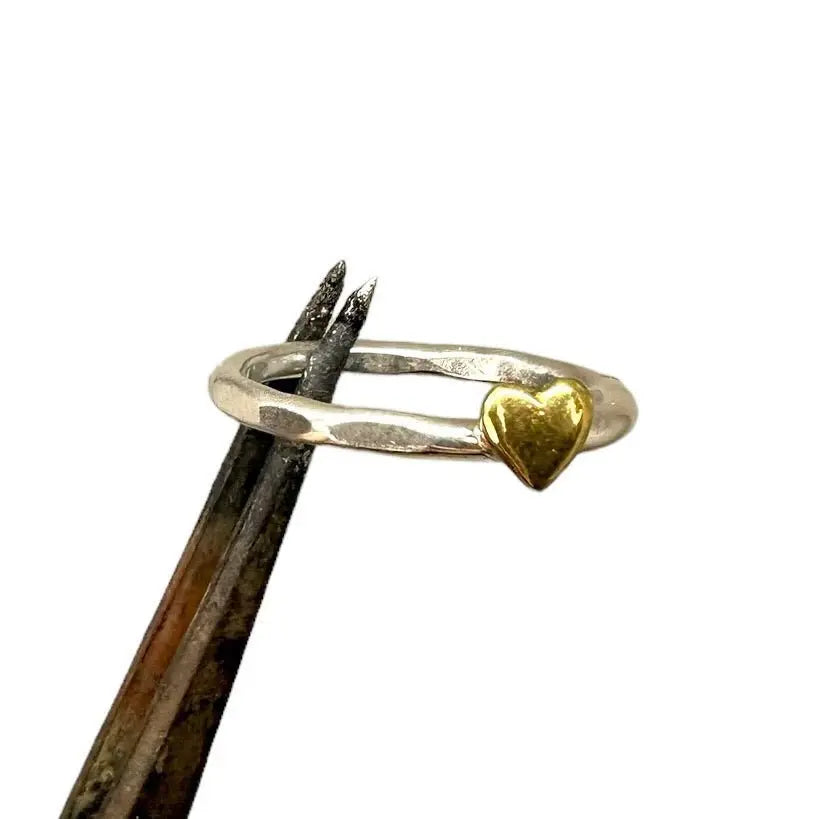 Ring - Enkelt hjärta - L8Hasselblad