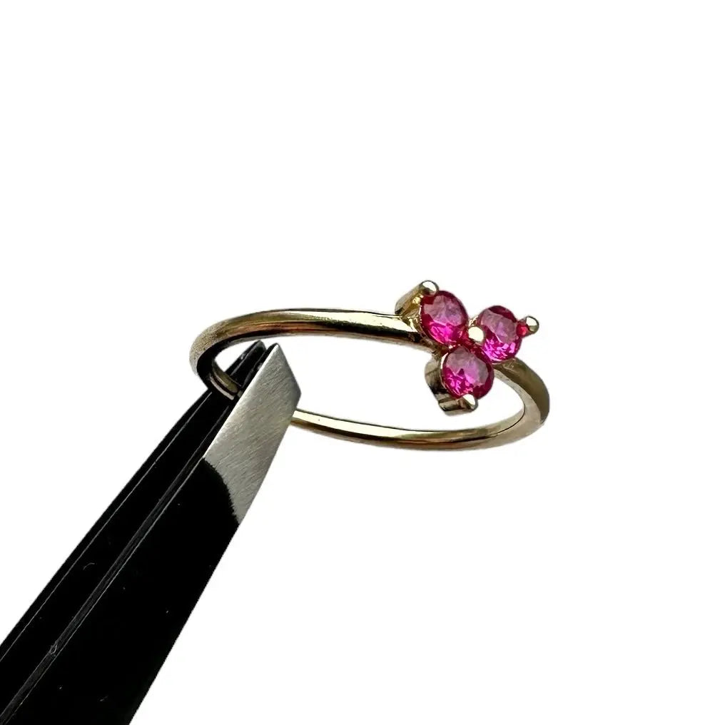 Ring - Glamour med Blomma - L8Hasselblad