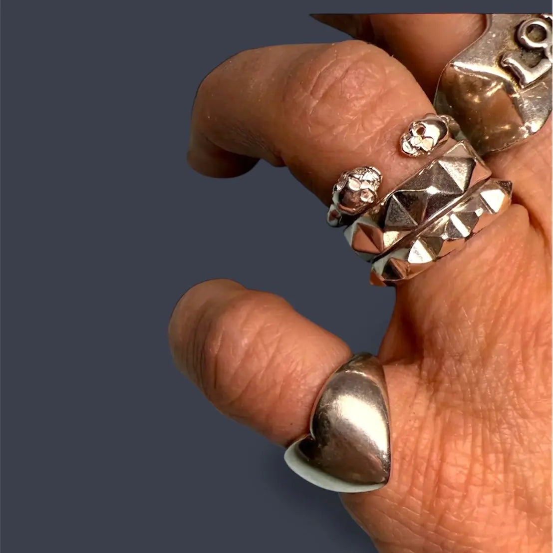 Ring - Hjärtring lillfingerring L8Hasselblad