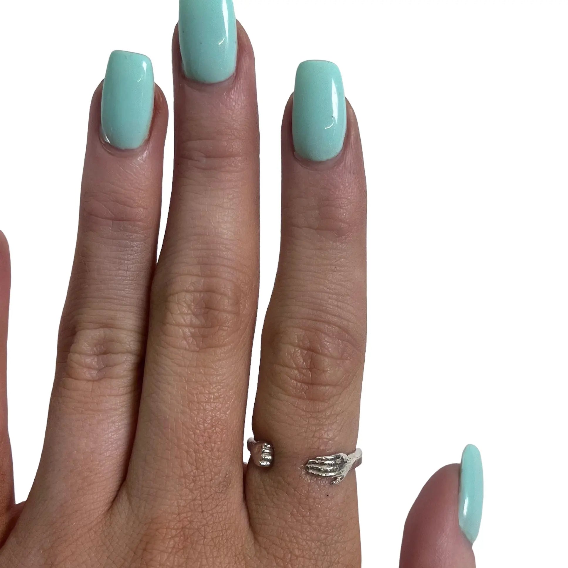 Ring - Öppen & knuten hand - L8Hasselblad