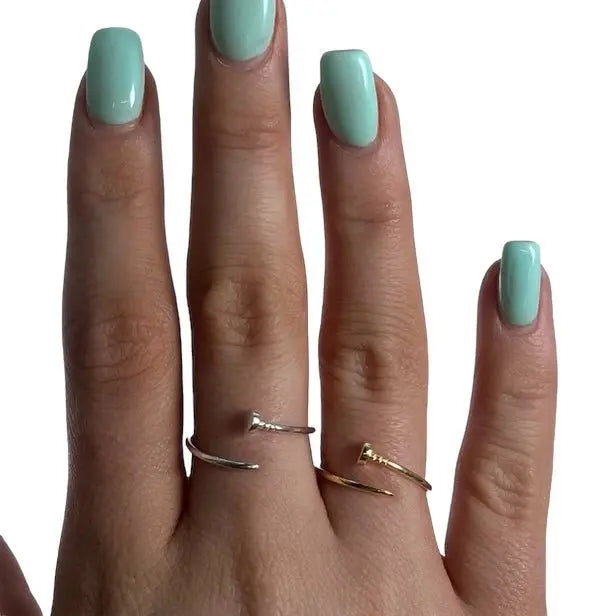 Ring - justerbar spik ring - L8Hasselblad