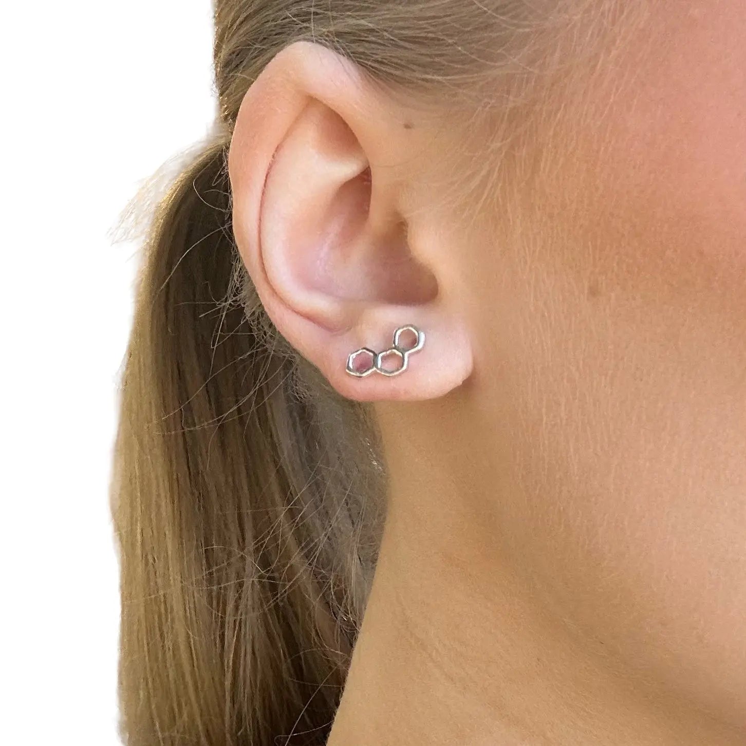 Stiftörhänge - Bi & honungskupa - L8Hasselblad