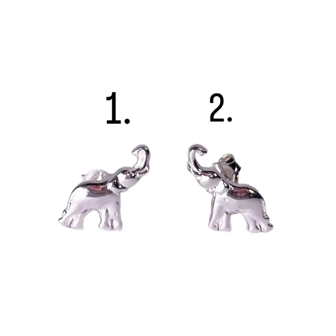 Stiftörhänge - Elefanter - L8Hasselblad