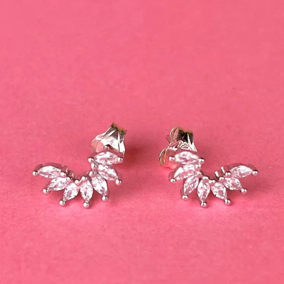 Stiftörhänge - Krans Zirkoner - L8Hasselblad