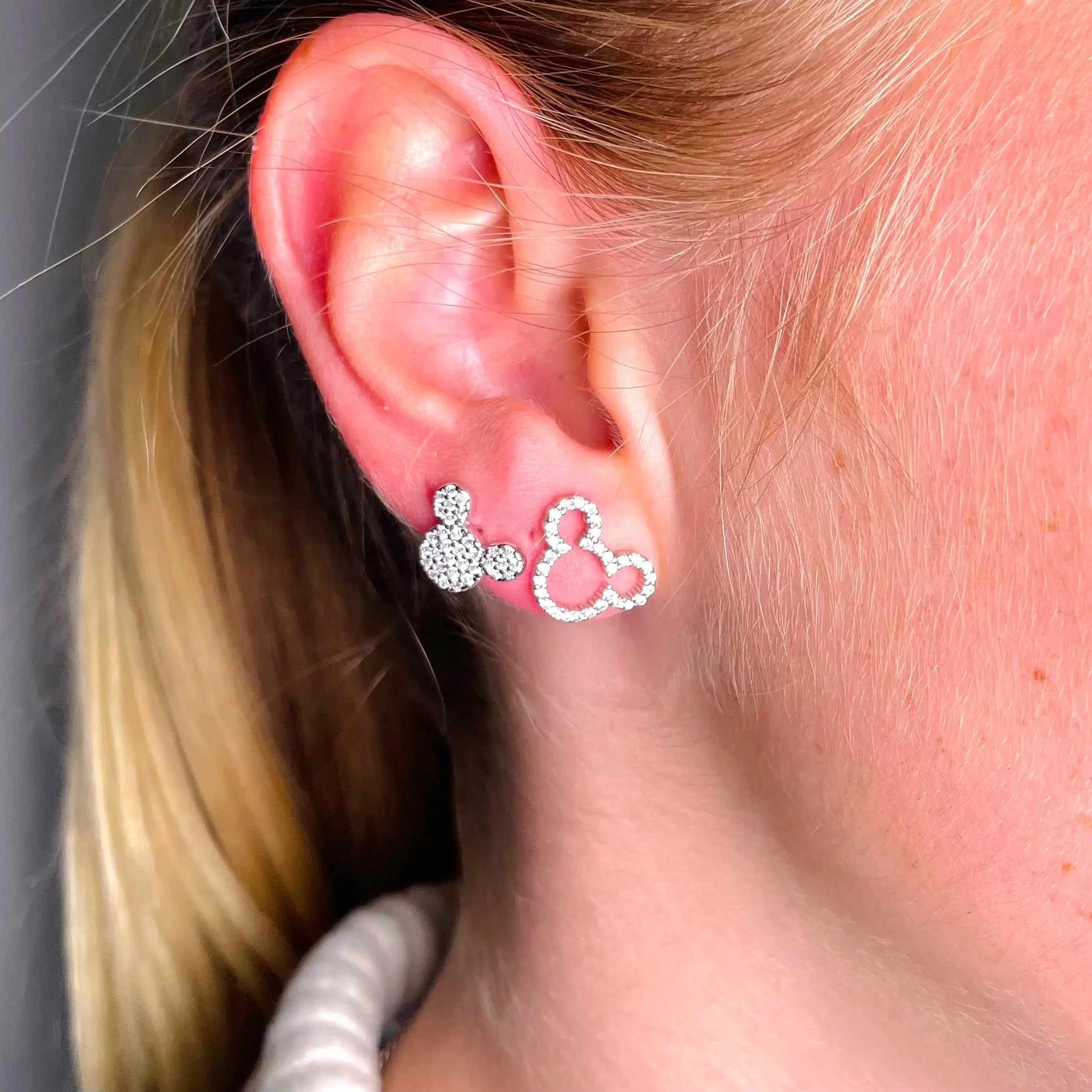 Stiftörhänge - Musse Pigg - L8Hasselblad