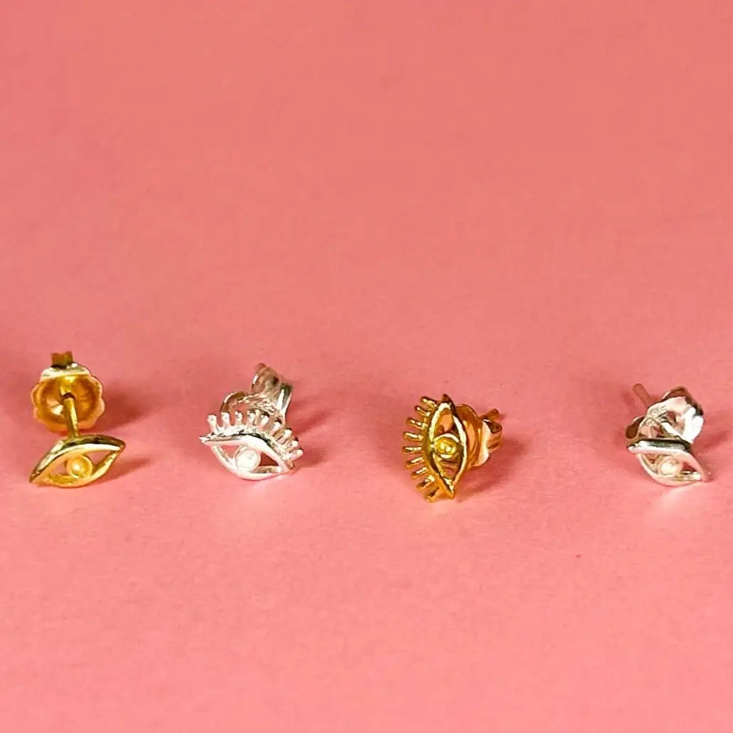 Stiftörhänge - Ögon - L8Hasselblad