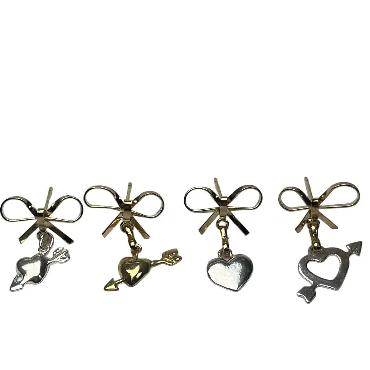 Stiftörhänge - Rosett med hänge - L8Hasselblad