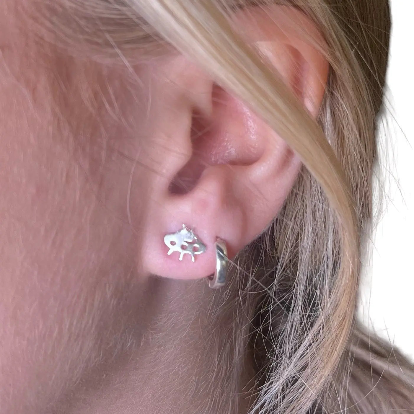 Stiftörhänge - Rymden - L8Hasselblad