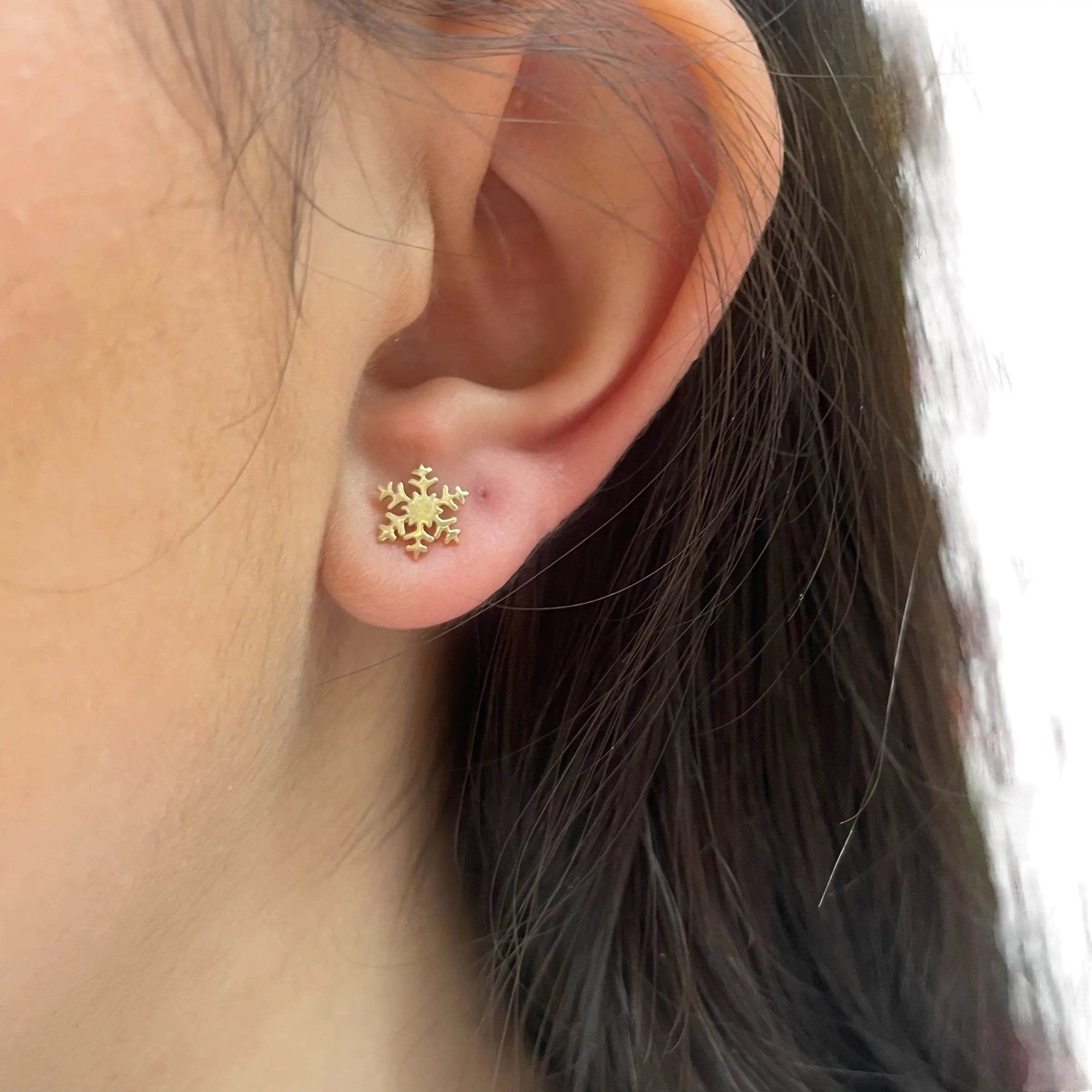 Stiftörhänge - Snöflinga - L8Hasselblad