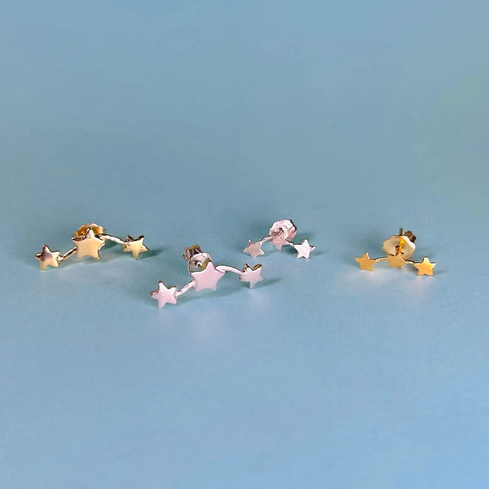 Stiftörhänge - Stjärnor Tre i Rad - L8Hasselblad