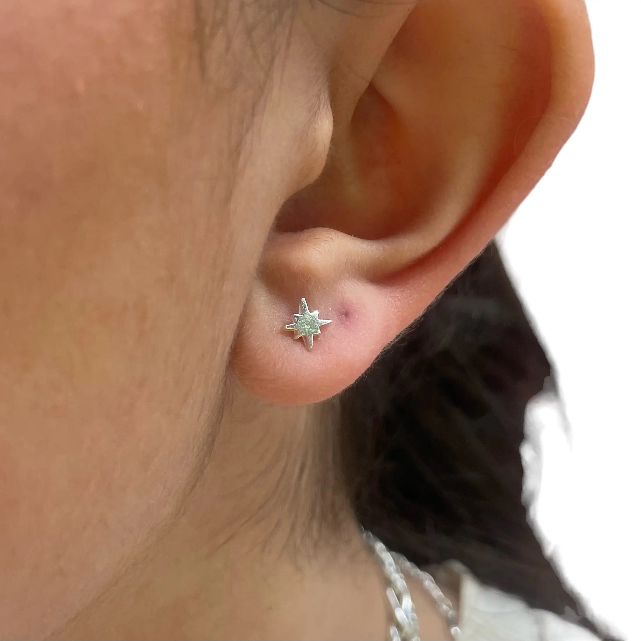 Stiftörhänge - Strålande Stjärna - L8Hasselblad