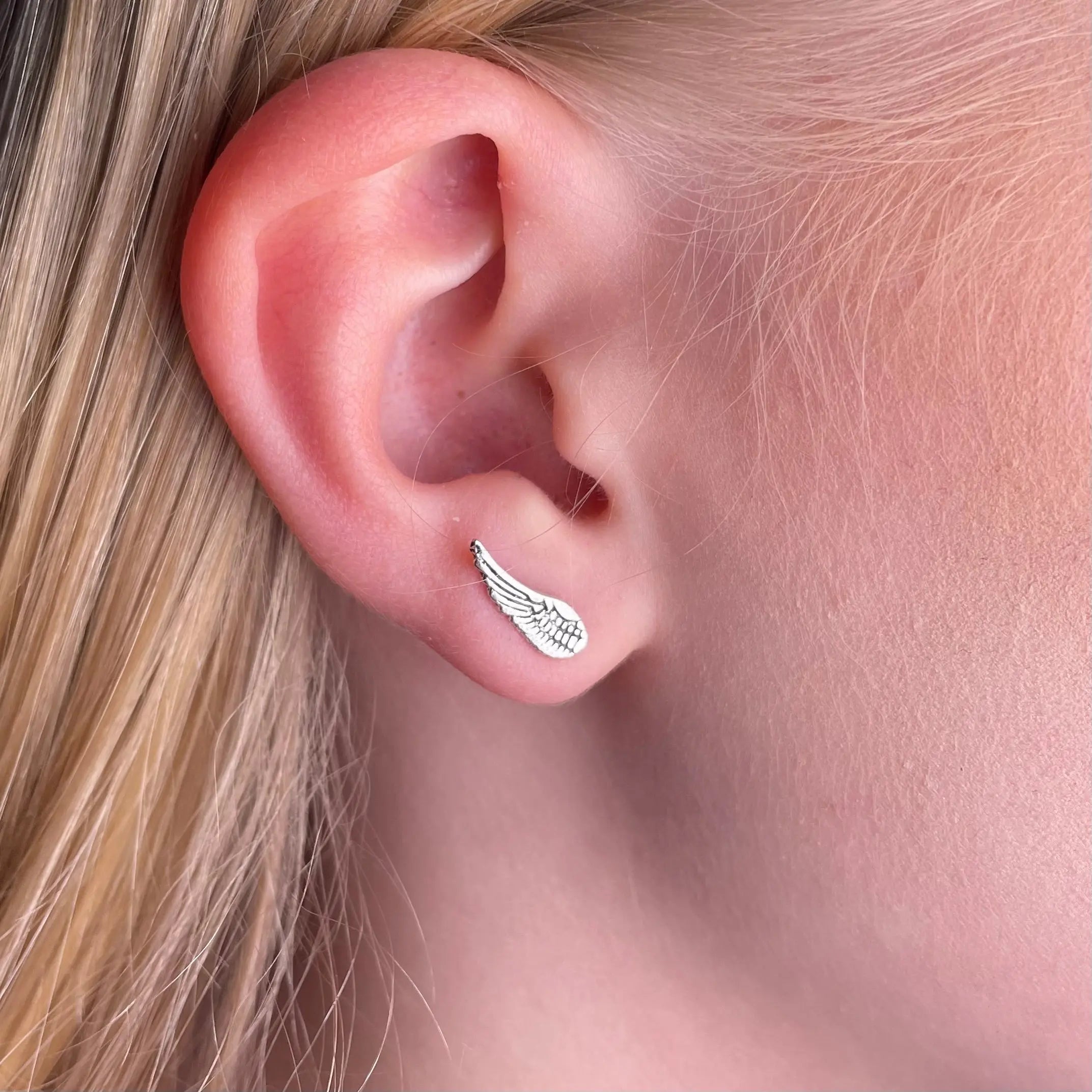 Stiftörhänge - Vingar - L8Hasselblad