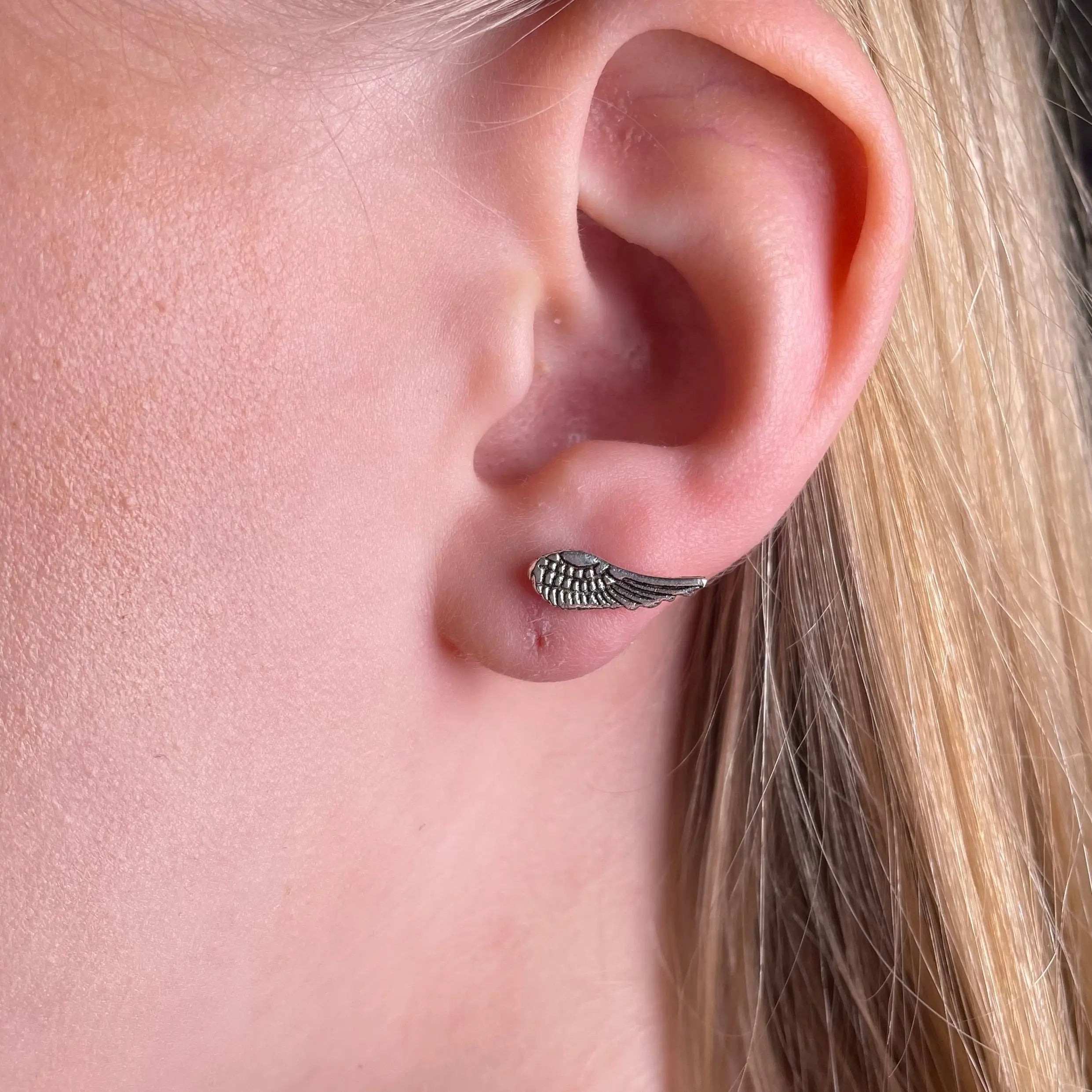 Stiftörhänge - Vingar - L8Hasselblad