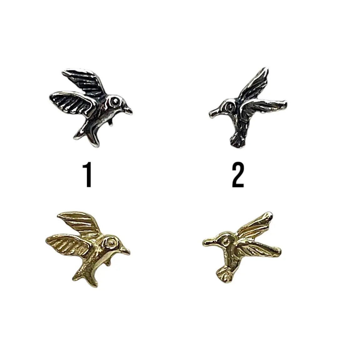 Stiftörhänge med kolibri - L8Hasselblad