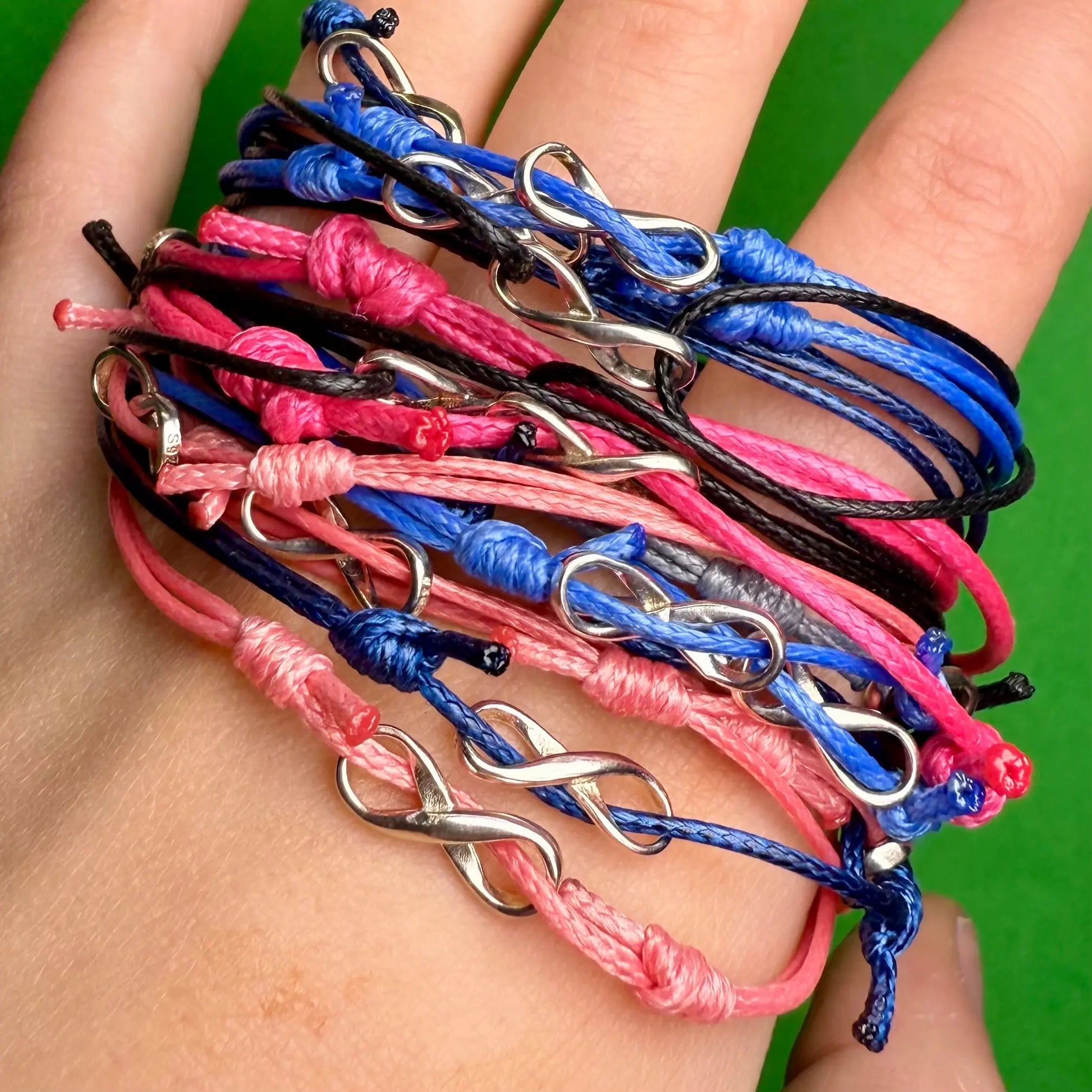 Stora evighetsåttan trådarmband - L8Hasselblad