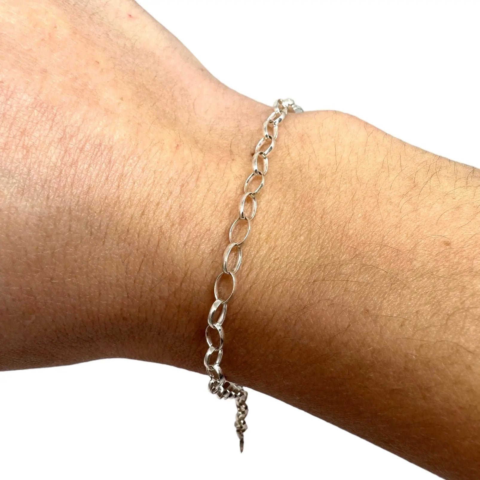 Tunn simpel länk armband - L8Hasselblad