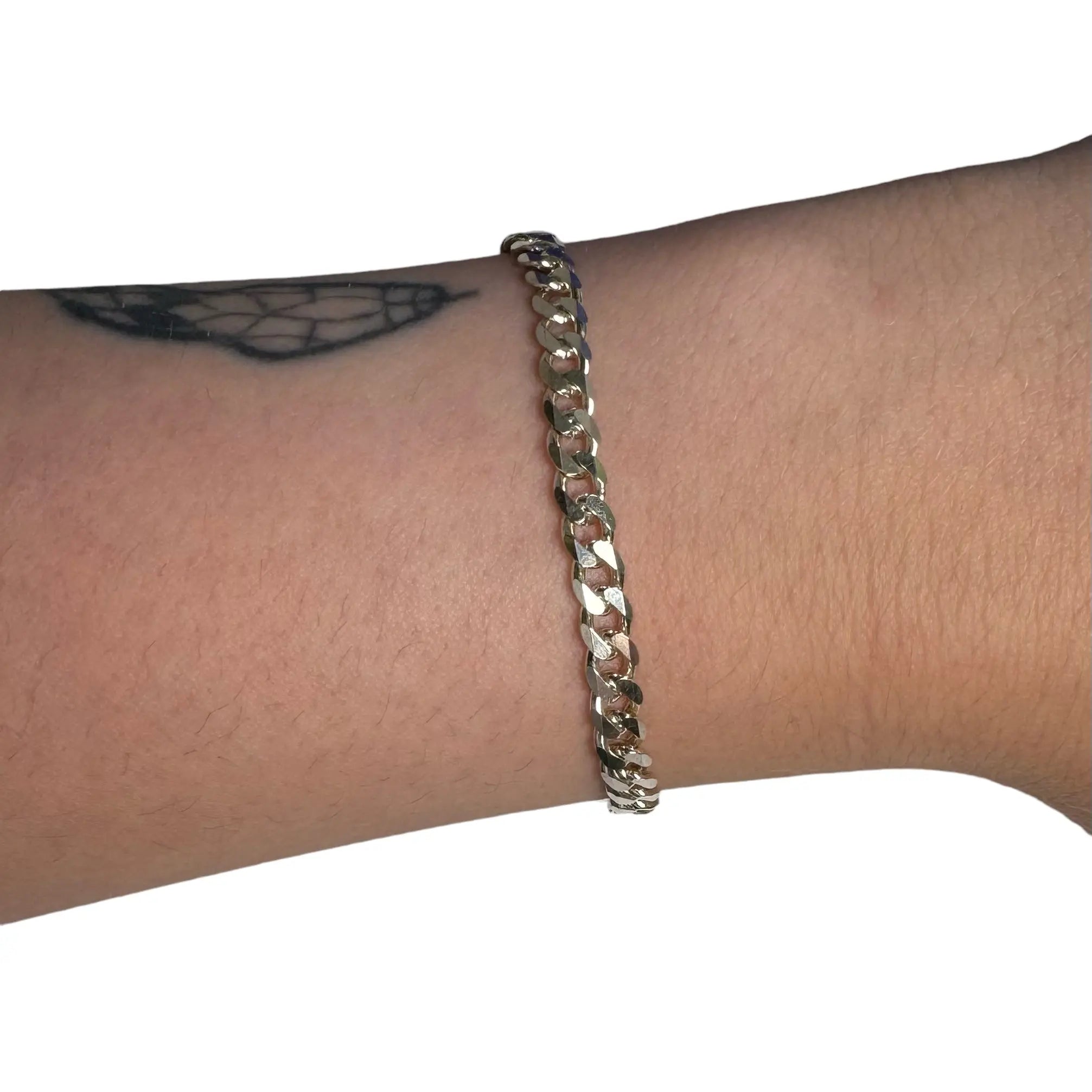 Tunnare pansarkedja armband - L8Hasselblad