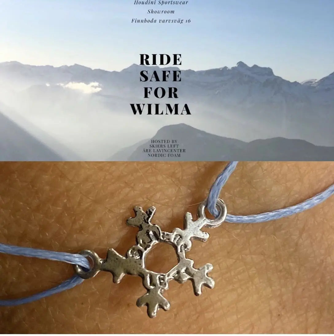 Välgörenhet trådarmband Skiers Left - L8Hasselblad