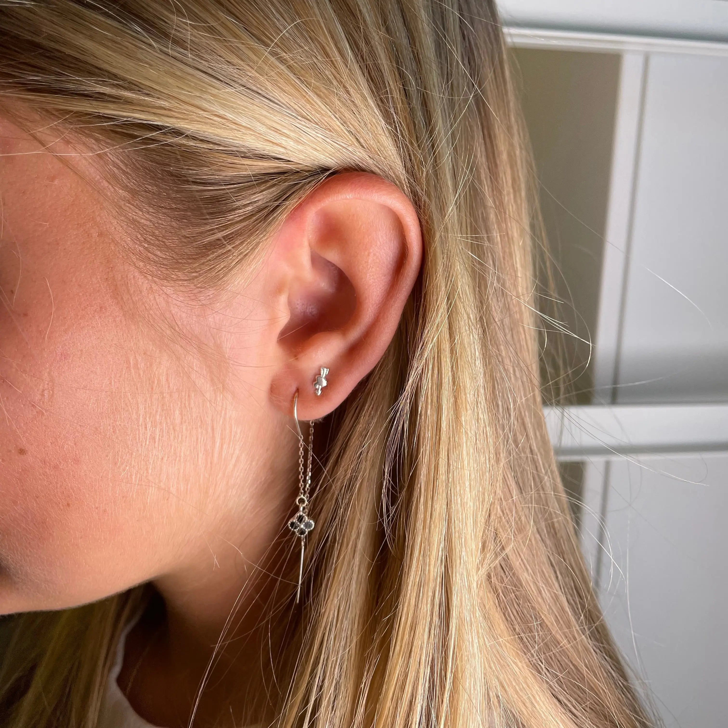 Världens Skönaste - Fyrklöver med Zirkoner - L8Hasselblad