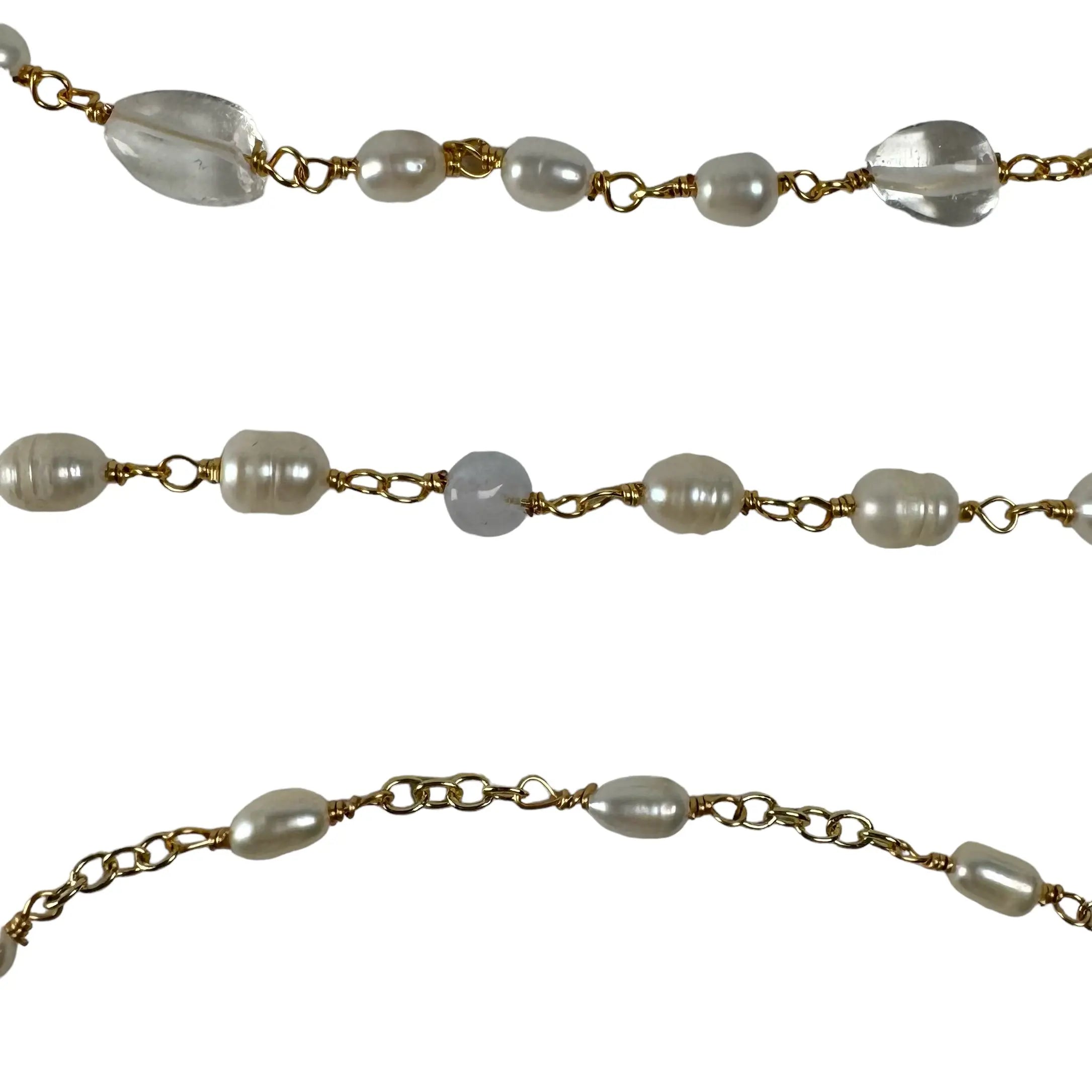 Vitt pärlarmband - L8Hasselblad