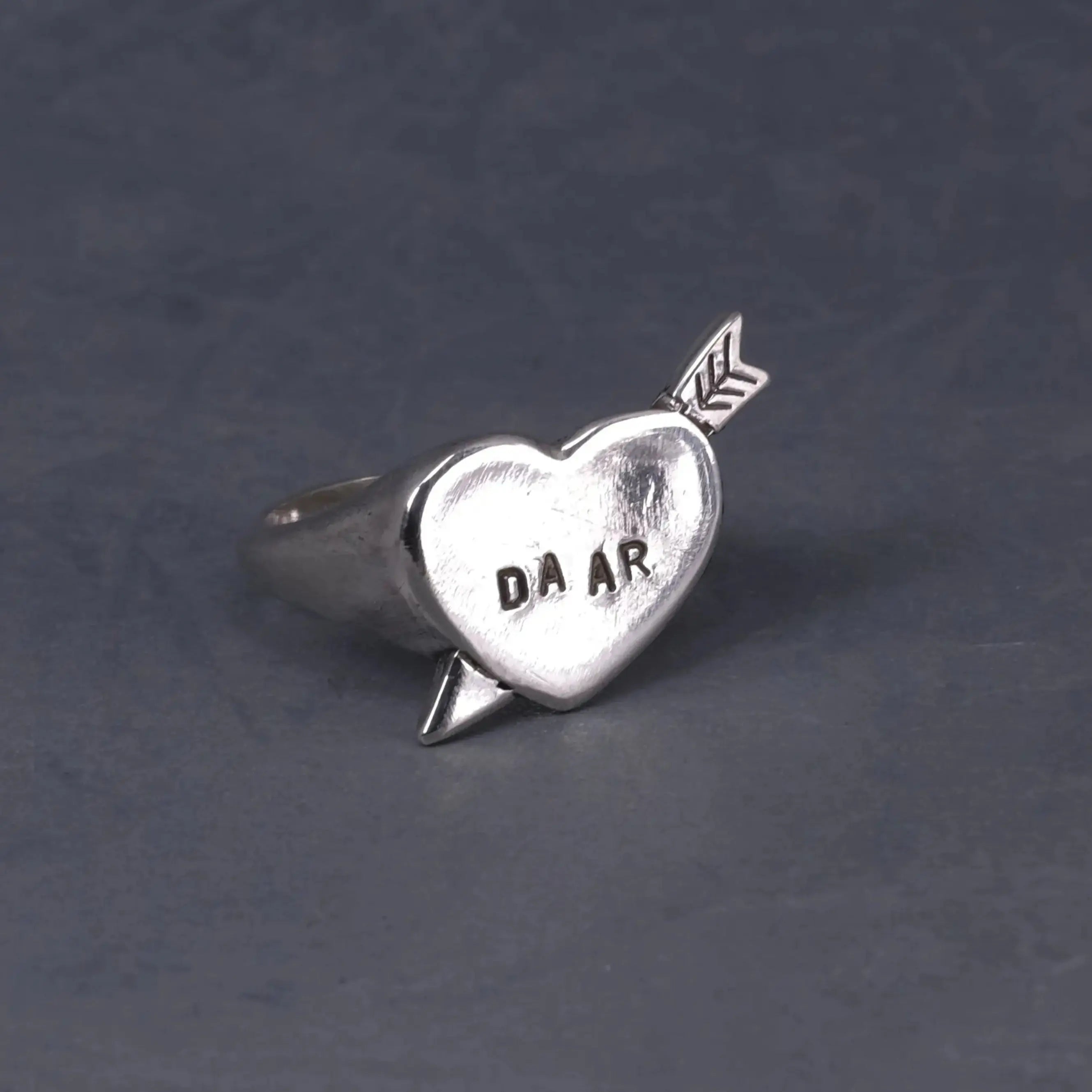 Hjärtklackring m. personlig stämpling L8Hasselblad